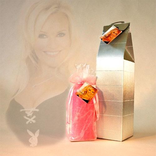 Double Scented Pillar Candle with Gift Box 