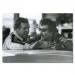 Buddy Baker and Richard Petty have words.