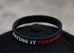 Pay it Forward / Bill Elliott.Com Wristband