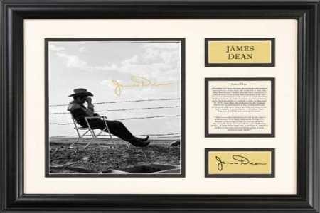 James Dean Cowboy Image w/ Biography: 14KA-A2U