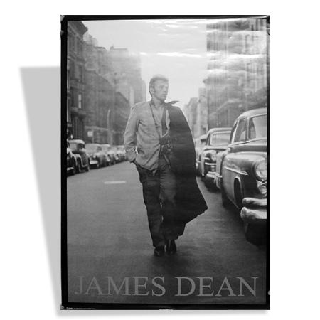 James Dean Walking on the Boulevard Poster